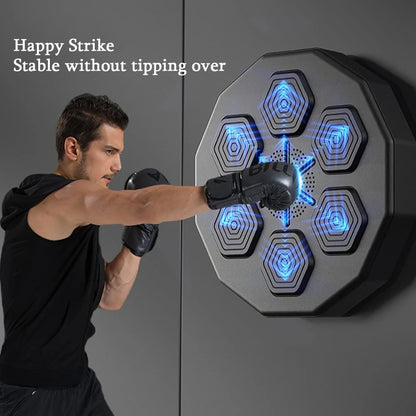 Smart Music Boxing Machine Wandmontage Bluetooth Smart Fun Punch Boxing Trainer Wandziel-Schlagpolster Geeignet für zu Hause