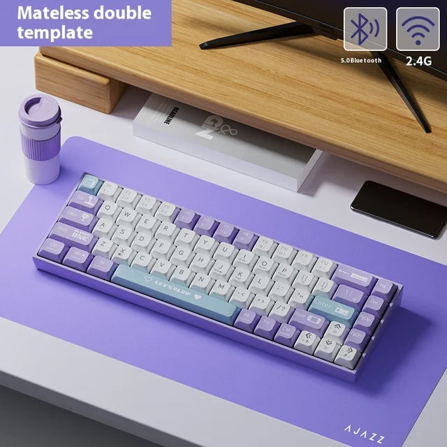 AK680 Mechanische Tastatur Gaming Mini Tastatur Notebook