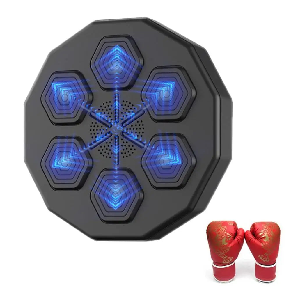 Smart Music Boxing Machine Wandmontage Bluetooth Smart Fun Punch Boxing Trainer Wandziel-Schlagpolster Geeignet für zu Hause