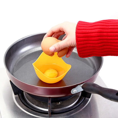 1pcs Silicone Egg Poacher Poaching Pods Egg Mold Bowl Rings Cooker Boiler Kitchen Cooking Accessories Pancake Maker