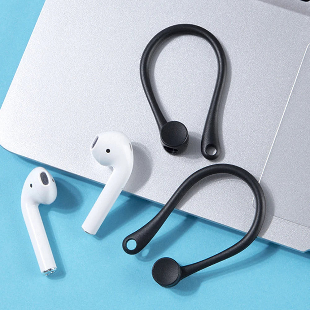 2Pcs Mini Anti-fall Bluetooth Headset Earhooks Earphone Holder for Air-pods 1 2